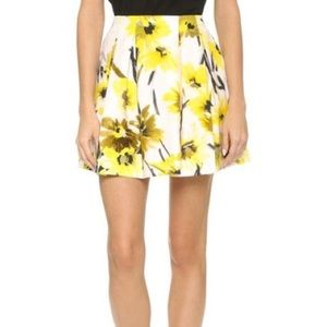 Alice and Olivia Sunflower Skirt - Size 6, NWOT